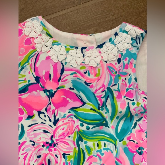 Lilly Pulitzer - Baby 6-12 Months Tropical Shift Dress with Bloomers - Picture 2 of 14